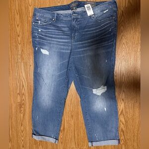 BNWT: torrid Boyfriend Straight Mid-Rise Jean
